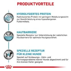 Royal Canin Veterinary Hypoallergenic Small Dogs Trockenfutter Für Hunde -Günstiges Wuff Pflege Geschäft 0053263 royal canin veterinary hypoallergenic small dogs trockenfutter fur hunde