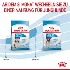 Royal Canin Giant Puppy Trockenfutter Für Welpen Sehr Großer Rassen -Günstiges Wuff Pflege Geschäft 0053829 royal canin giant puppy trockenfutter fur welpen sehr groser rassen