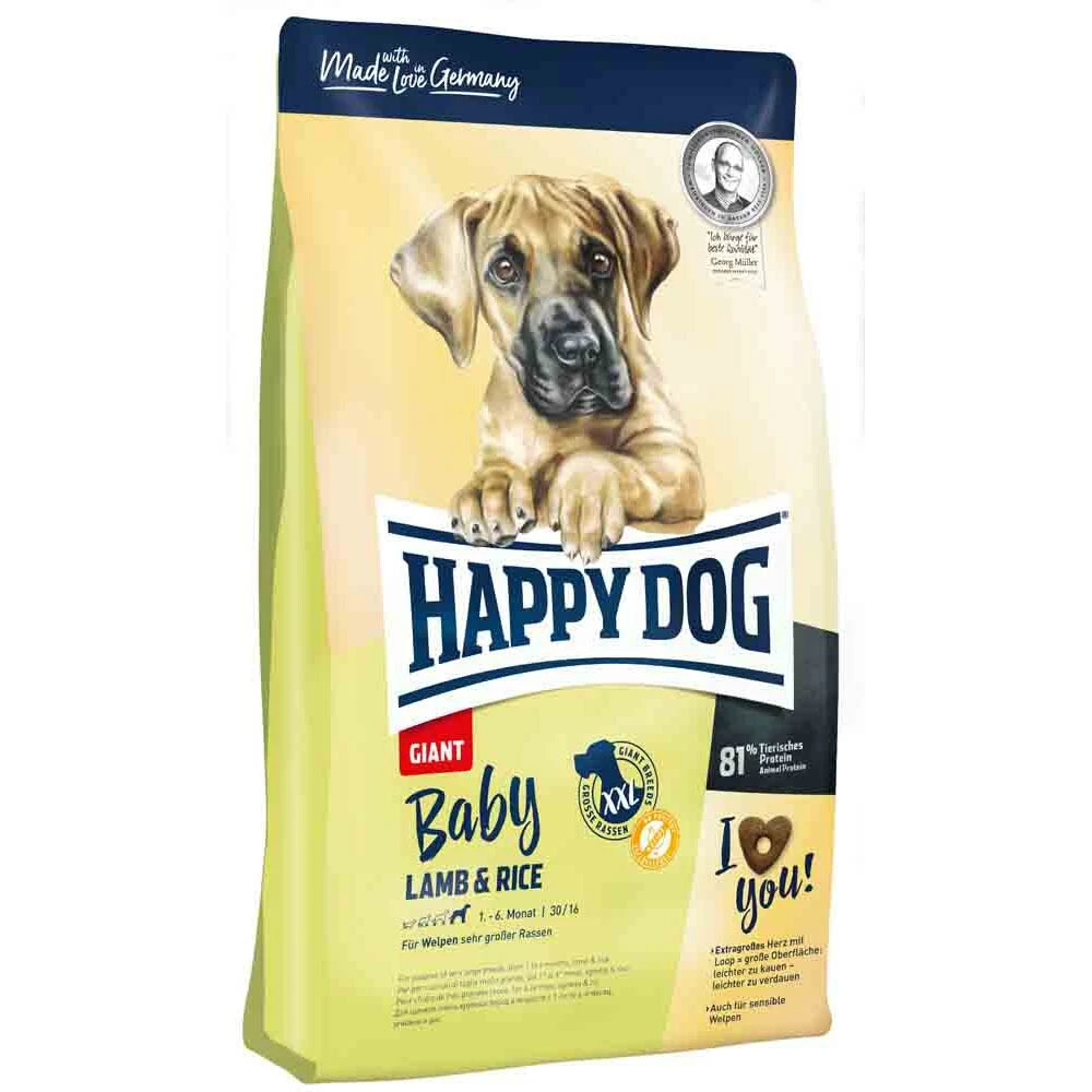 Happy Dog Baby Giant Lamb & Rice 3 Happy Dog Baby Giant Lamb & Rice