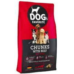 Happy Dog Dog's Favorite Chunks Mit Rind
