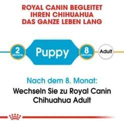Royal Canin Chihuahua Puppy Welpenfutter Trocken -Günstiges Wuff Pflege Geschäft 0054574 royal canin chihuahua puppy welpenfutter trocken