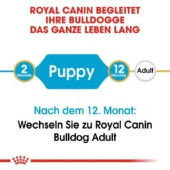 Royal Canin Bulldog Puppy Welpenfutter Trocken -Günstiges Wuff Pflege Geschäft 0054577 royal canin bulldog puppy welpenfutter trocken