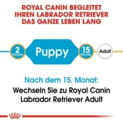 Royal Canin Labrador Retriever Puppy Welpenfutter Trocken -Günstiges Wuff Pflege Geschäft 0054641 royal canin labrador retriever puppy welpenfutter trocken