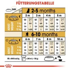 Royal Canin Poodle Puppy Welpenfutter -Günstiges Wuff Pflege Geschäft 0054652 royal canin poodle puppy welpenfutter