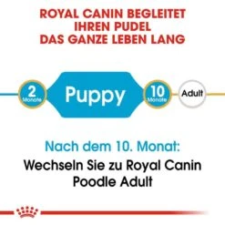 Royal Canin Poodle Puppy Welpenfutter -Günstiges Wuff Pflege Geschäft 0054653 royal canin poodle puppy welpenfutter