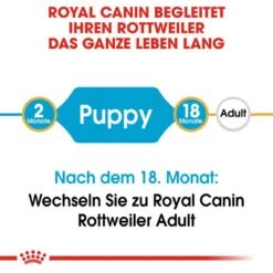 Royal Canin Rottweiler Puppy Hunde -Günstiges Wuff Pflege Geschäft 0054670 royal canin rottweiler puppy hunde