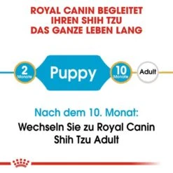 Royal Canin Shih Tzu Puppy Welpenfutter Trocken -Günstiges Wuff Pflege Geschäft 0054676 royal canin shih tzu puppy welpenfutter trocken