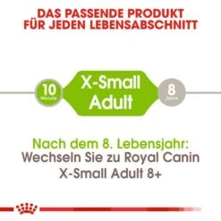 Royal Canin X-Small Adult Trockenfutter Für Sehr Kleine Hunde -Günstiges Wuff Pflege Geschäft 0054894 royal canin x small adult trockenfutter fur sehr kleine hunde