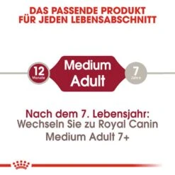 Royal Canin Medium Adult Trockenfutter Für Mittelgroße Hunde -Günstiges Wuff Pflege Geschäft 0054936 royal canin medium adult trockenfutter fur mittelgrose hunde