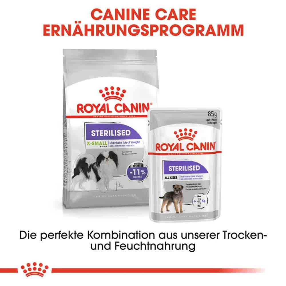 Royal Canin Sterilised X-SMALL Trockenfutter Für Kastrierte Sehr Kleine Hunde 9 Royal Canin Sterilised X-SMALL Trockenfutter Für Kastrierte Sehr Kleine Hunde – Bild 7