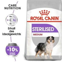 Royal Canin Sterilised Medium Trockenfutter Für Kastrierte Mittelgroße Hunde