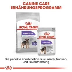 Royal Canin Sterilised Mini Trockenfutter Für Kastrierte Kleine Hunde -Günstiges Wuff Pflege Geschäft 0055156 royal canin sterilised mini trockenfutter fur kastrierte kleine hunde