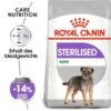 Royal Canin Sterilised Mini Trockenfutter Für Kastrierte Kleine Hunde -Günstiges Wuff Pflege Geschäft 0055157 royal canin sterilised mini trockenfutter fur kastrierte kleine hunde