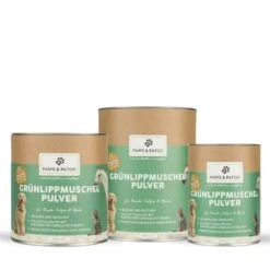 PAWS & PATCH Grünlippmuschel Pulver Für Hunde, Katzen Und Pferde -Günstiges Wuff Pflege Geschäft 0055788 paws patch grunlippmuschel pulver fur hunde katzen und pferde