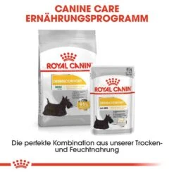 Royal Canin Dermacomfort Mini Trockenfutter Für Kleine Hunde Mit Empfindlicher Haut -Günstiges Wuff Pflege Geschäft 0055888 royal canin dermacomfort mini trockenfutter fur kleine hunde mit empfindlicher haut