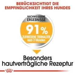 Royal Canin Dermacomfort Mini Trockenfutter Für Kleine Hunde Mit Empfindlicher Haut -Günstiges Wuff Pflege Geschäft 0055892 royal canin dermacomfort mini trockenfutter fur kleine hunde mit empfindlicher haut