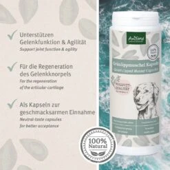 AniForte Grünlippmuschel Kapsel -Günstiges Wuff Pflege Geschäft 0056171 aniforte grunlippmuschel kapsel