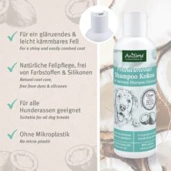 AniForte Fellharmonie Shampoo Kokos -Günstiges Wuff Pflege Geschäft 0056259 aniforte fellharmonie shampoo kokos