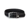 Das Lederband Barcelona Halsband Black -Günstiges Wuff Pflege Geschäft 0056805 das lederband barcelona halsband black