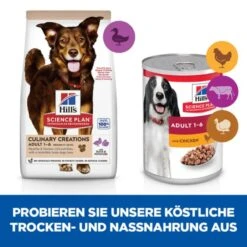 Hills Science Plan Culinary Creations Medium Adult Hundefutter -Günstiges Wuff Pflege Geschäft 0057380 hills science plan culinary creations medium adult hundefutter
