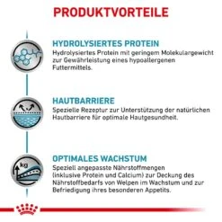 Royal Canin Hypoallergenic Puppy Trockennahrung Für Hundewelpen -Günstiges Wuff Pflege Geschäft 0057528 royal canin hypoallergenic puppy trockennahrung fur hundewelpen