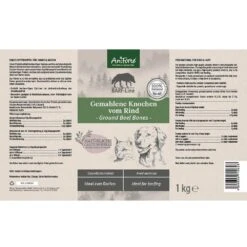 AniForte BARF-Line Gemahlene Knochen -Günstiges Wuff Pflege Geschäft 0061532 aniforte barf line gemahlene knochen