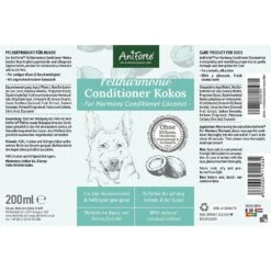 AniForte Fellharmonie Conditioner Kokos 13 AniForte Fellharmonie Conditioner Kokos -Günstiges Wuff Pflege Geschäft 0061536 aniforte fellharmonie conditioner kokos
